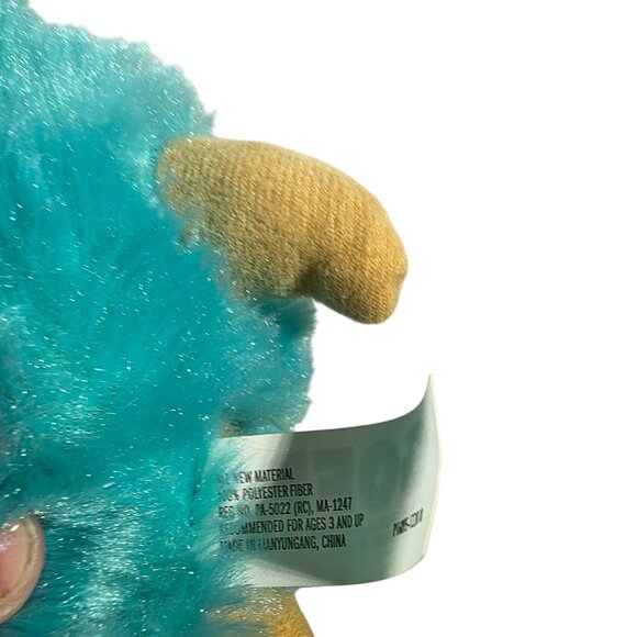 Blue Tan Plush Camel Stuffed Animal By Goffa International desert - Picture 5 of 7